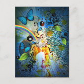 De hemel is de limiet briefkaart (Voorkant)