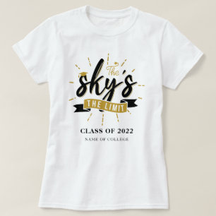De Hemel Is De Limiet Gepersonaliseerde Klas van 2 T-shirt