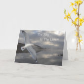 De hemel is de limiet kaart (Gele Bloem)