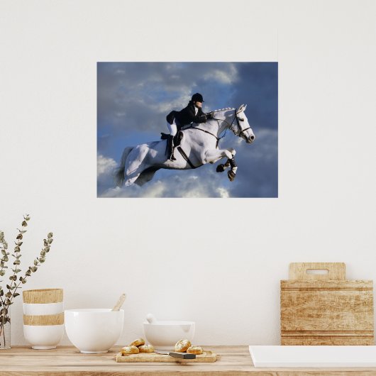 De hemel is de limiet poster (Keuken)