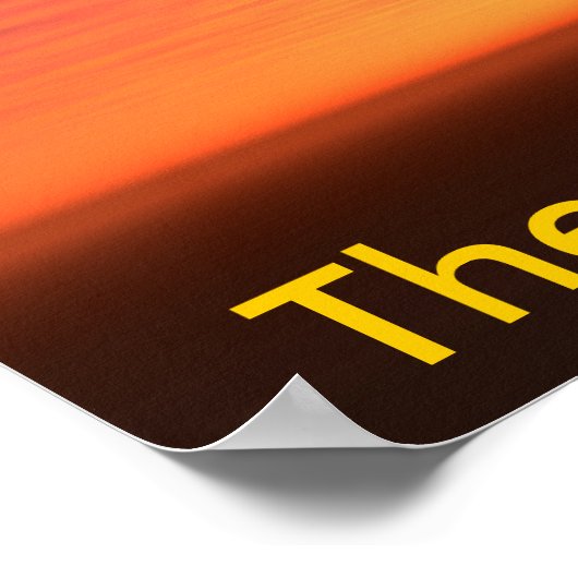 De hemel is de limiet poster (Hoek)