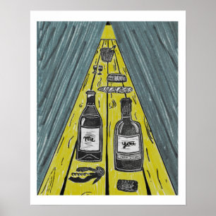 De hemel is een nooit eindigend diner voor twee poster