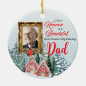 De hemel is een prachtige plek rond Ornament (Achterkant)