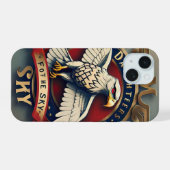 "De Hemel Is Haar Limiet" iPhone 15 Case (Achterkant horizontaal)