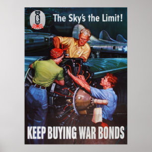 De hemel is het Limit Poster. Poster