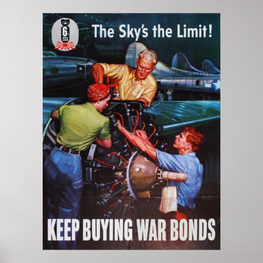 De hemel is het Limit Poster. Poster (Voorkant)