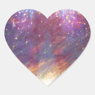 DE HEMEL IS MIJN TROON - DE AARDE IS MIJN VOETENBA HART STICKER