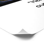 De hemel is onder onze voeten foto afdruk (Hoek)