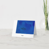 De hemel Kaarten van de Nota van de Zon Lege Notitiekaartje (Achterkant)