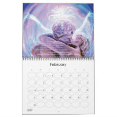 De hemel naar de aarde en de inspiratie elke dag - kalender (Feb 2027)