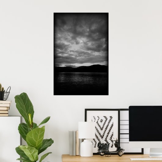 De hemel over Windermere Poster (Thuiskantoor)