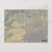 De hemel schreeuwt briefkaart (Achterkant)