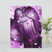 De hemel stuurt je vandaag het hart. kaart (Staand voorkant)