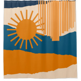 De hemel valt 15 douchegordijn