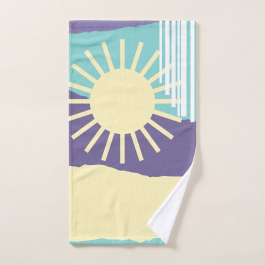 De hemel valt 3 bad handdoek (Handdoek)