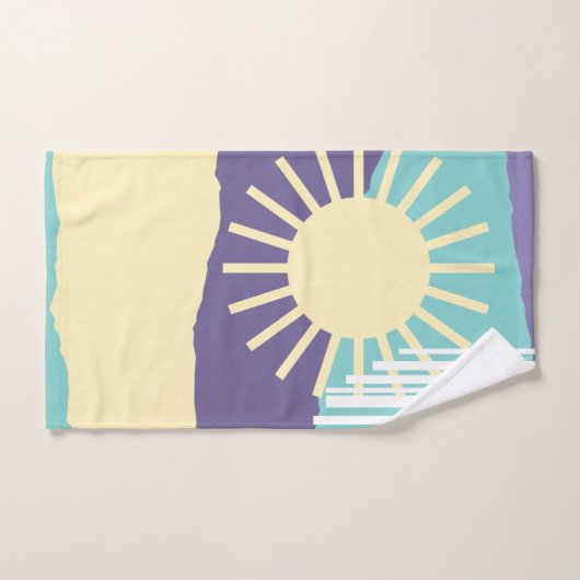 De hemel valt 3 bad handdoek (Handdoek)