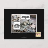 De hemel valt briefkaart (Voorkant)