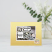 De hemel valt briefkaart (Staand voorkant)