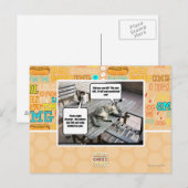 De hemel valt briefkaart (Voorkant / Achterkant)
