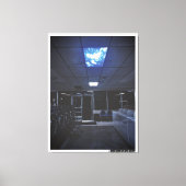 De hemel valt canvas afdruk (Voorkant)