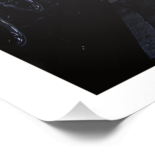 De hemel valt perfect poster (Hoek)