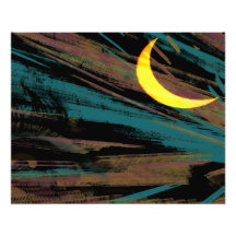 De hemel van de nacht aan de gang