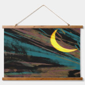 De hemel van de nacht aan de gang hangend wandkleed (Voorkant)