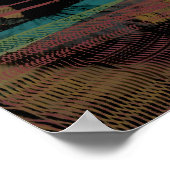 De hemel van de nacht aan de gang poster (Hoek)