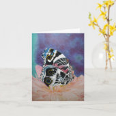 De Hemel van de vlinder Kaart (Gele Bloem)