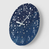 De hemel van de zilveren sterren grote klok (Hoek)