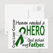 De Hemel van Kanker van de lever vereiste een Briefkaart (Voorkant / Achterkant)