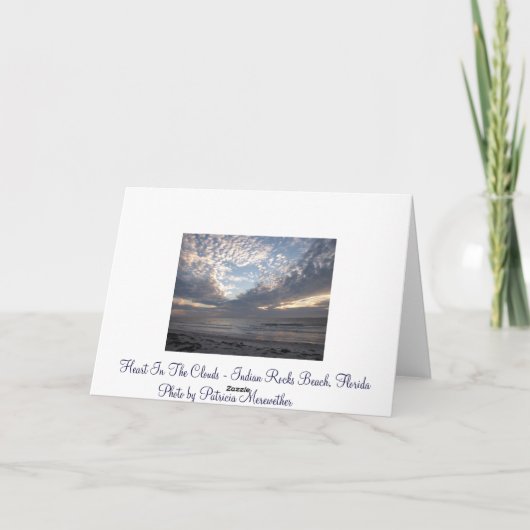 De Hemel van Valentijn Feestdagen Kaart (Achterkant)