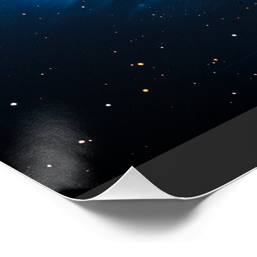 De hemel verklaart Ps. 19:1 Perfect Poster (Hoek)