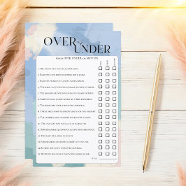 De Hemel Verzonden Onder Pastel Gissen Spel