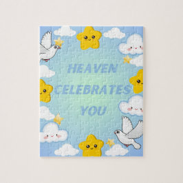 De Hemel viert je Christelijk Legpuzzel