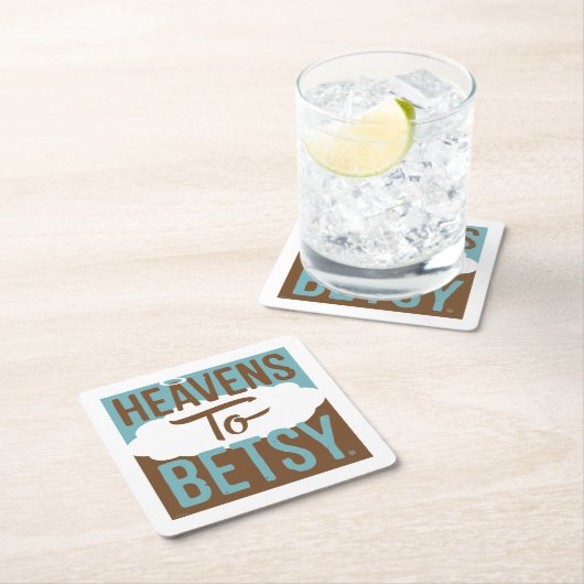 De hemel voor Betsy Kartonnen Onderzetters (Insitu)