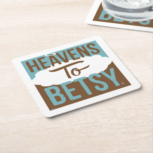 De hemel voor Betsy Kartonnen Onderzetters (Schuin)