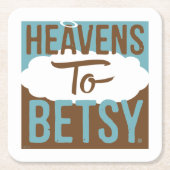 De hemel voor Betsy Kartonnen Onderzetters (Voorkant)