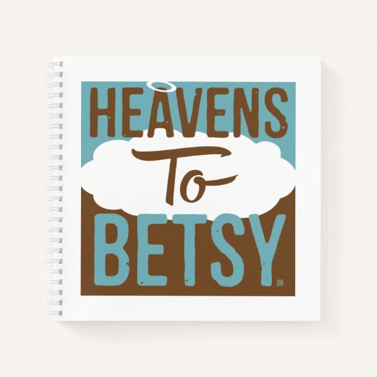 De hemel voor Betsy Notitieboek (Voorkant)