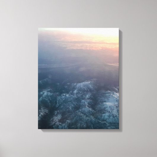 De hemel weet het canvas afdruk (Voorkant)