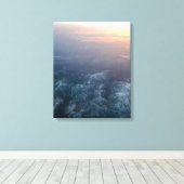 De hemel weet het canvas afdruk (Insitu (Houten vloer))
