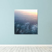 De hemel weet het canvas afdruk (Insitu (Houten vloer))