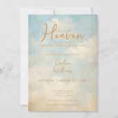 De Hemel Zond Goud Genderneutraal Religieus Kaart (Voorkant)