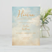 De Hemel Zond Goud Genderneutraal Religieus Kaart (Staand voorkant)