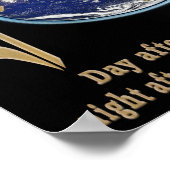 De hemelen verklaren de glorie van God poster (Hoek)