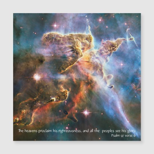 De hemelen verklaren v2 | Psalm 97 v 6 (Voorkant)