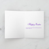 De hemelen verkondigen de heerlijkheid Gods Paase  Feestdagen Kaart (Binnen)