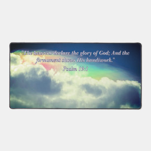 De hemelen verkondigen Psalm 19:1 Bureaumat