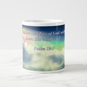 De hemelen verkondigen Psalm 19:1 Grote Koffiekop