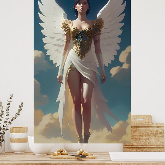 De Hemelse Angels III Poster (Keuken)